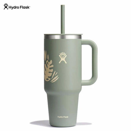Hydro Flask All Around Travel Tumbler 40 oz BOTANICAL BLISS AGAVE
